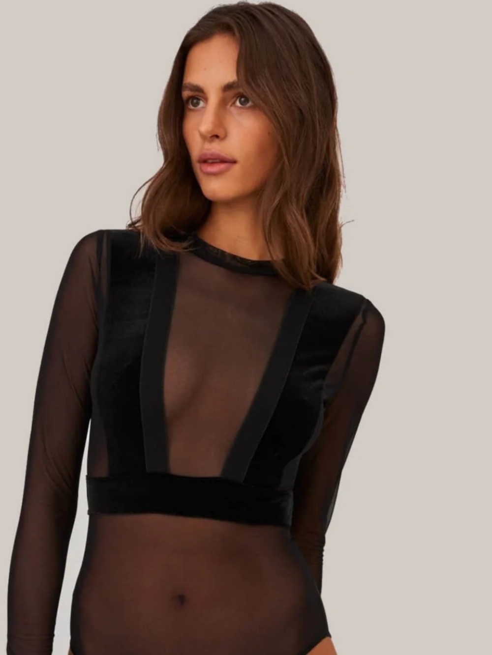 IT SUITS YOU BODYSUIT BLACK by UNDRESS CODE